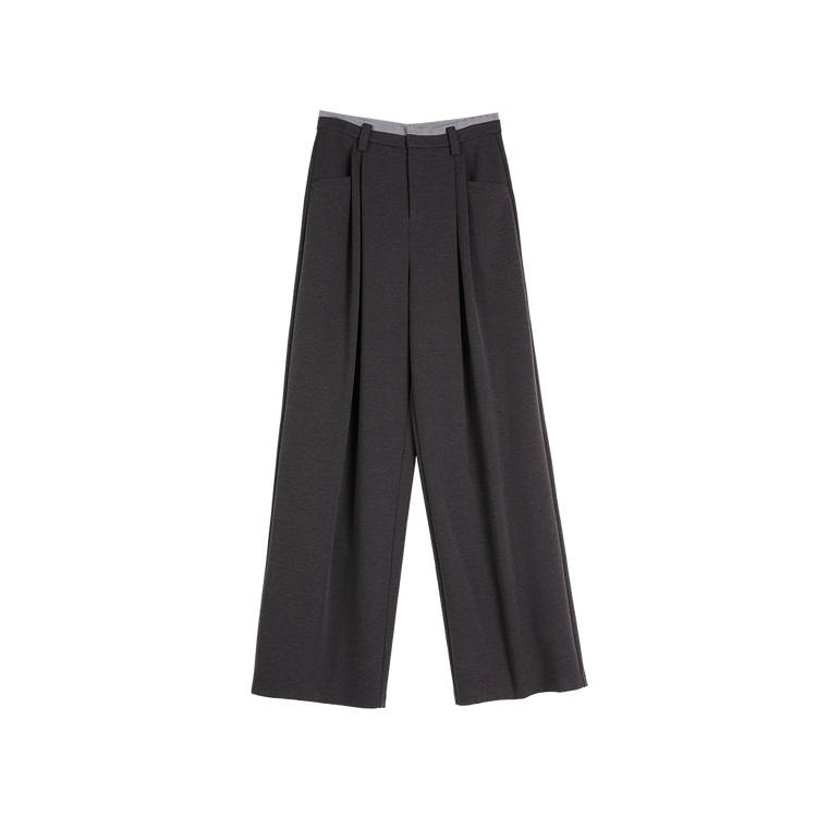 ELLE Casual Pants Women's Dark Gray