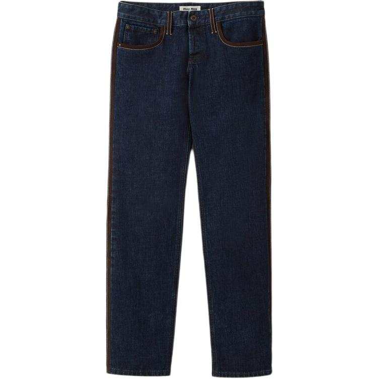 MIU MIU Casual Pants Women's Marine Blue
