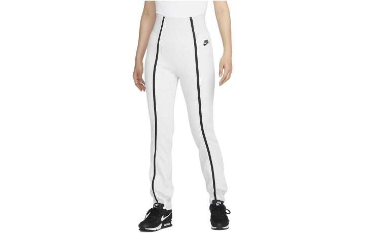 Nike Nike High Waisted Slim Zip Pants Casual Pants Women's Gray
