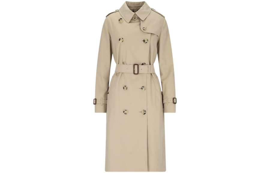 Burberry Long Kensington Heritage Trench Coat