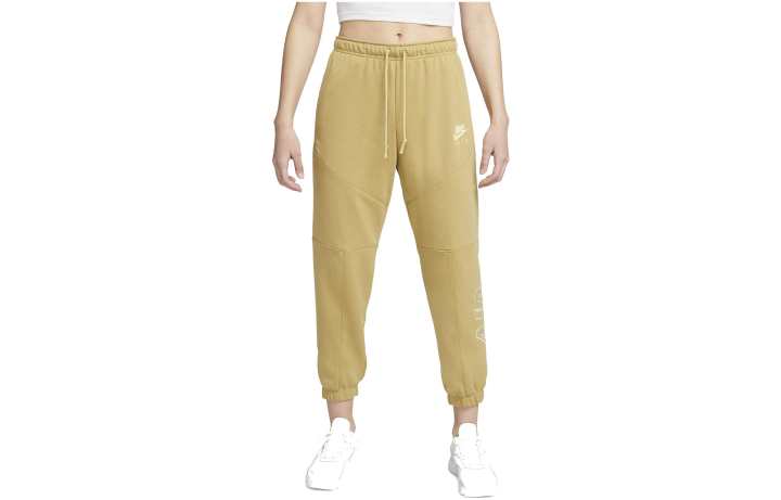 Nike Nike Knitted Sweatpants Women's Brown Moderate Cuffed Pants