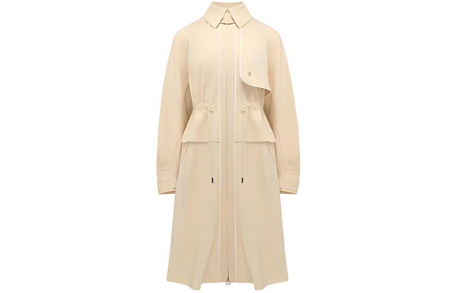 LI-NING 1990 LI NING 1990 Trench Coat Women's Milk Umber