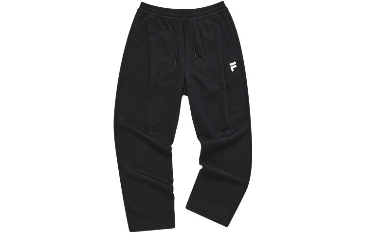 FILA FUSION Casual Pants Women's Pitch Black Moderate Cuffed Pants