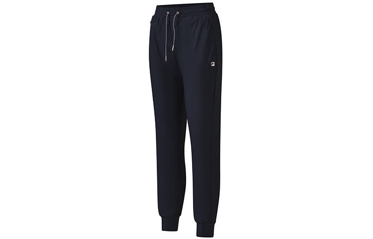 FILA Athletics Knitted Sweatpants Women's Royal Blue Moderate Cuffed Pants