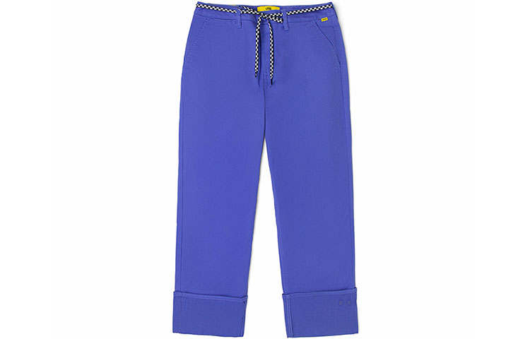 Vans Casual Pants Women's Blue Moderate Straight Fit Pants