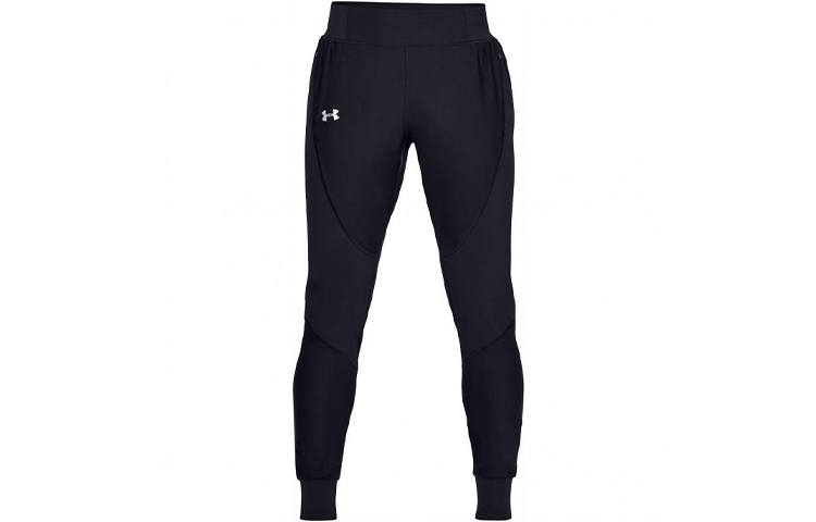 Under Armour Running Slim Fit Cuffed Pants Sweatpants Women's Black