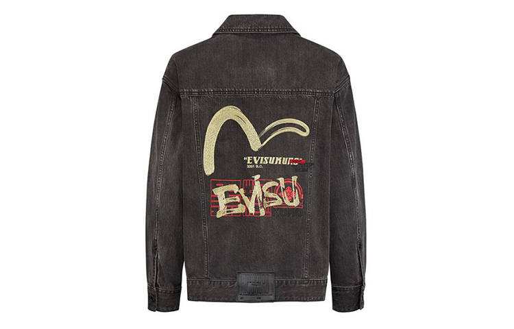 EVISU EVISU Denim Jacket Women's Black