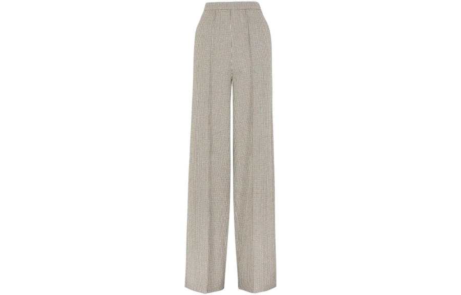 FENDI Casual Pants Women's Khaki Moderate Straight Fit Pants