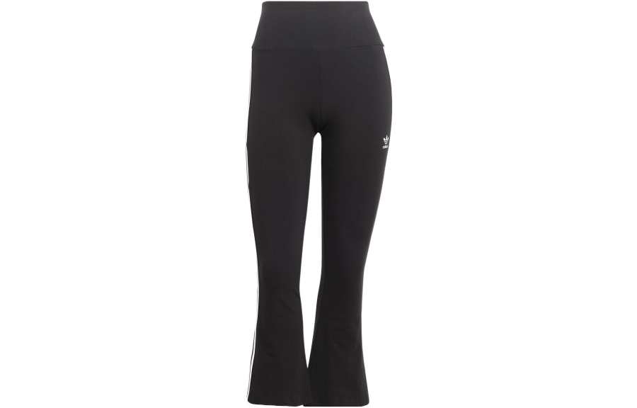 Adidas Adidas Knitted Sweatpants Women's Black Moderate Straight Fit Pants