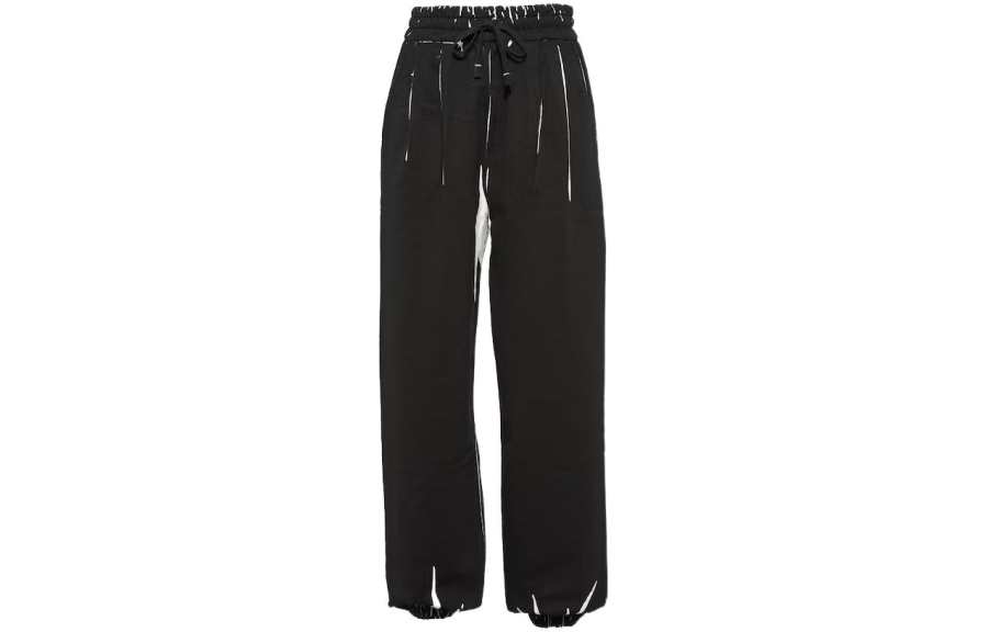 MIU MIU Knitted Sweatpants Women's Black