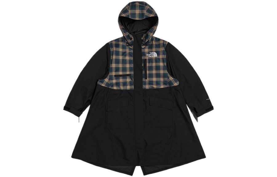 THE NORTH FACE Trench Coats Women's Black Hooded Moderate