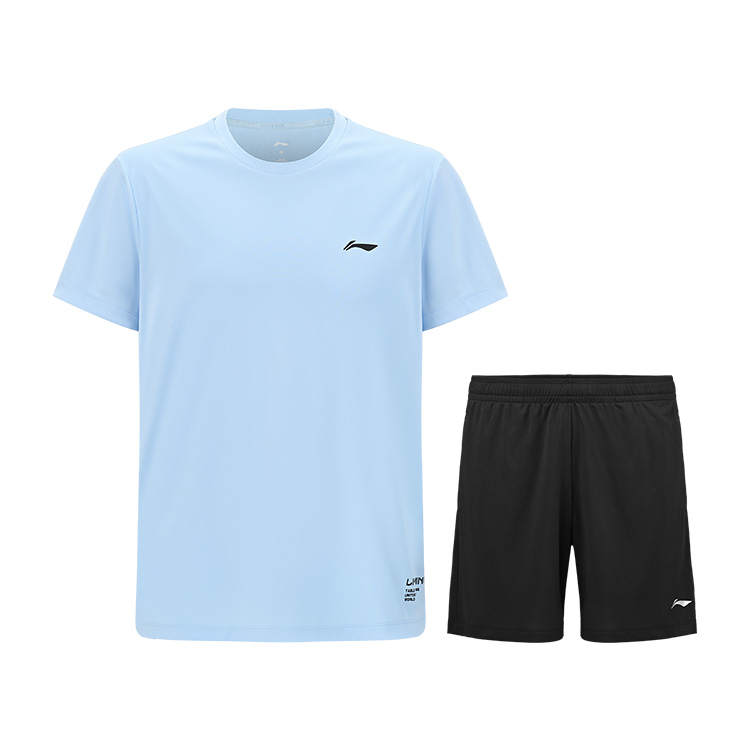Li-Ning Li Ning Table Tennis Collection Table Tennis Clothing Sets Unisex Blue Black