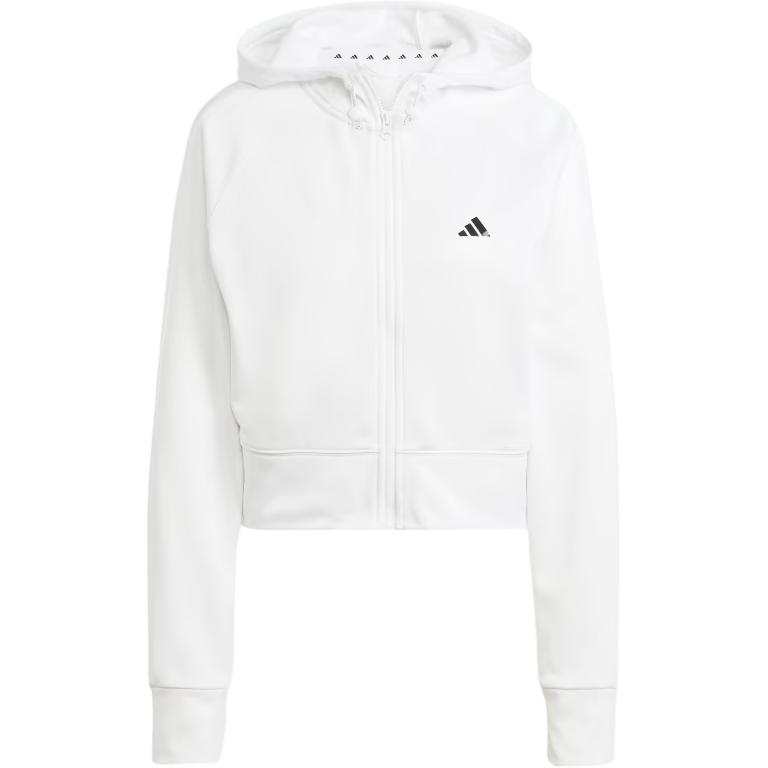 Adidas Adidas Free Shipping With AdiClub Aeroready Game And Go Full-Zip Hooded Fleece Jacket