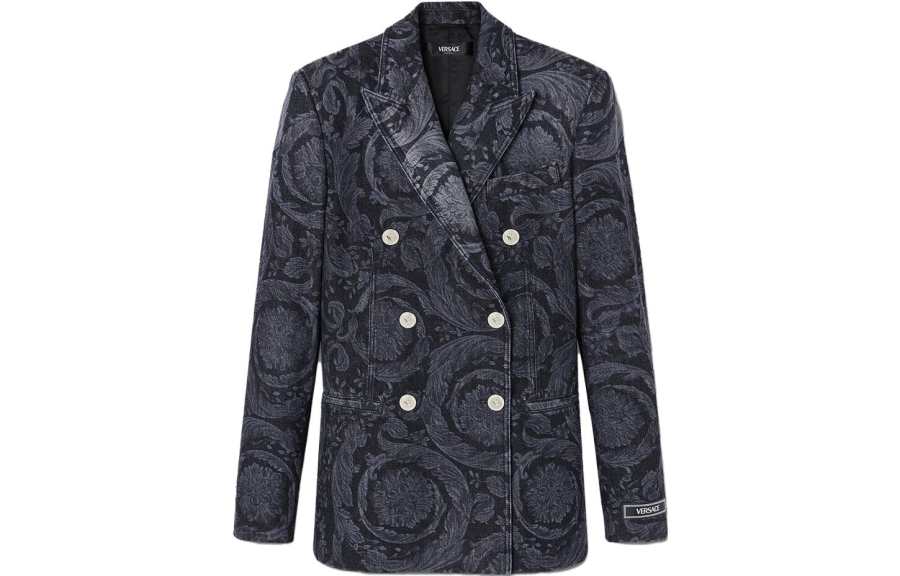 VERSACE Business Suit Coat Women's Black