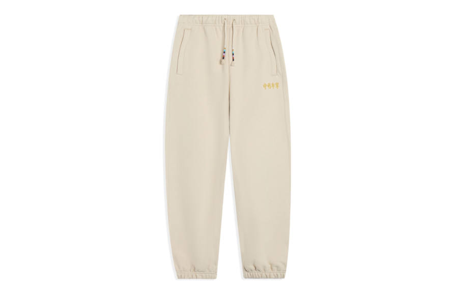 Li-Ning Li Ning Knitted Sweatpants Women's Light Milk Umber