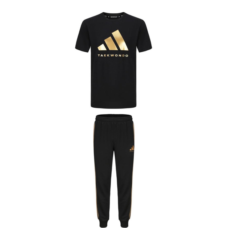 Adidas Adidas Taekwondo Casual Sportswear Unisex Black