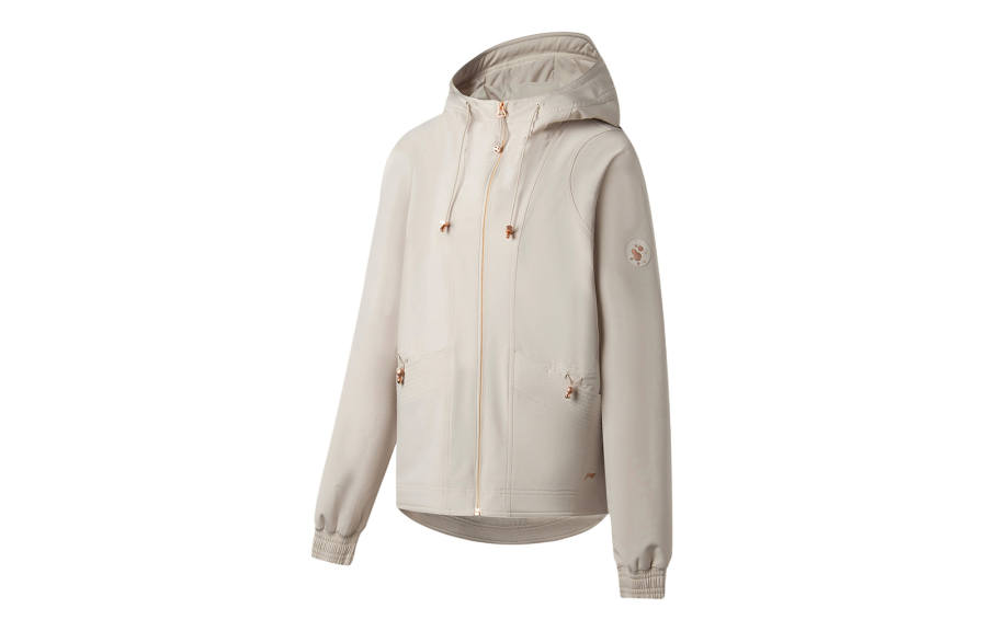 Li-Ning Li Ning Trench Coat Women's Moonlight Gray