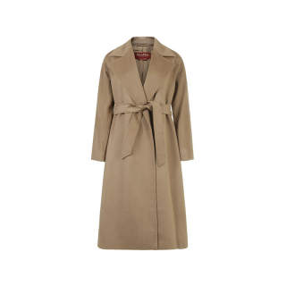 MaxMara Studio Umido Collection FW24 Coat Women's Camel