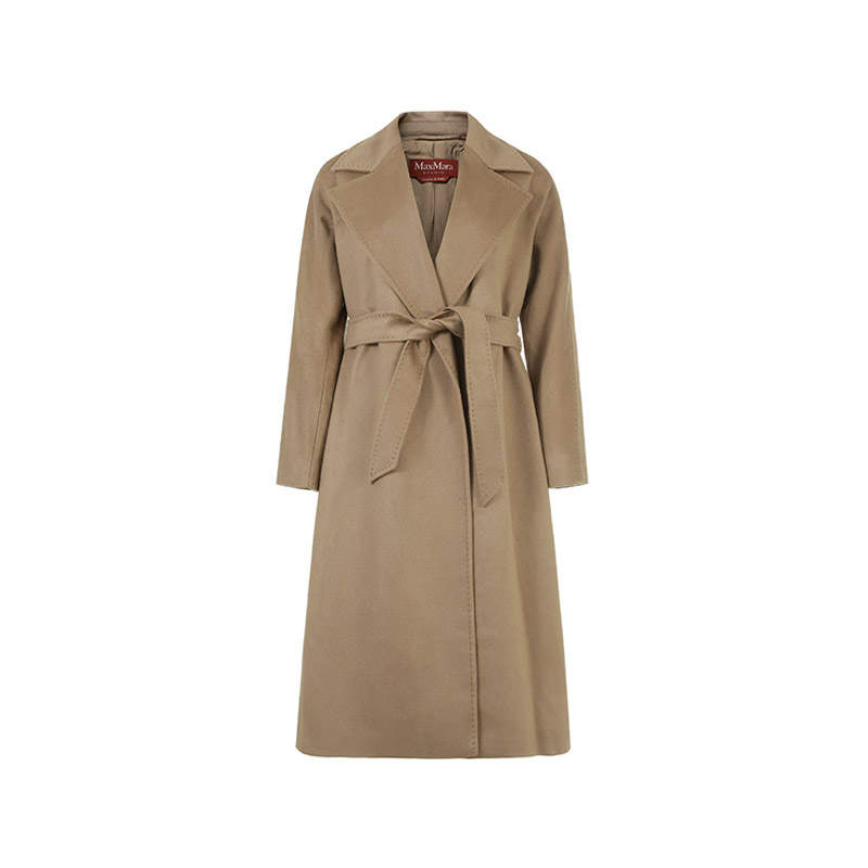 MaxMara Studio MaxMara Studio Umido Collection FW24 Coat Women's Camel