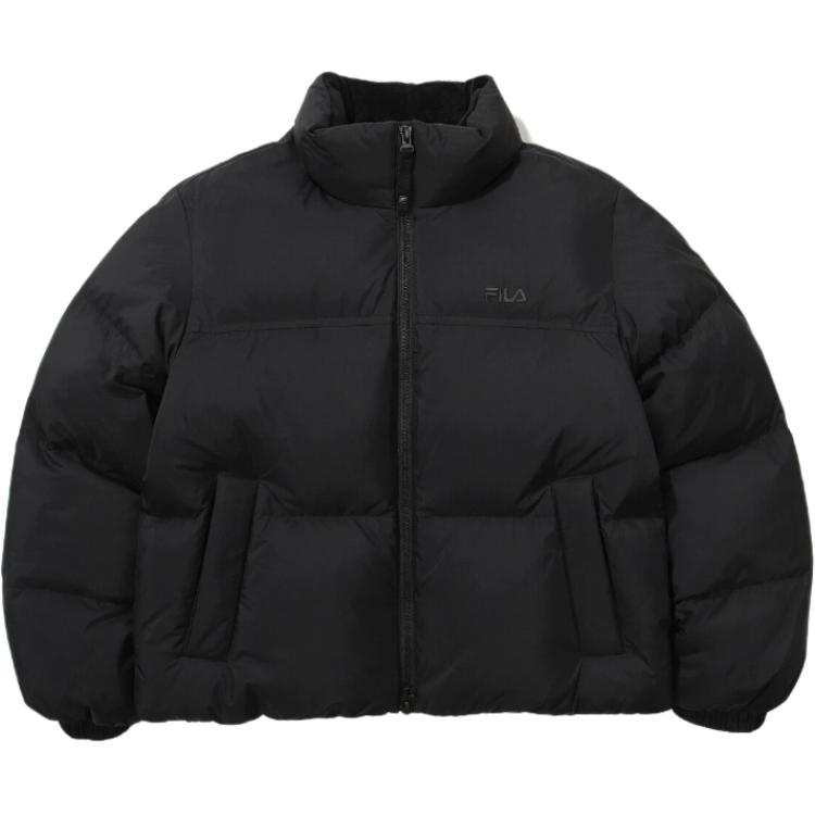 FILA Down Jackets Women's Black Stand Collar Moderate