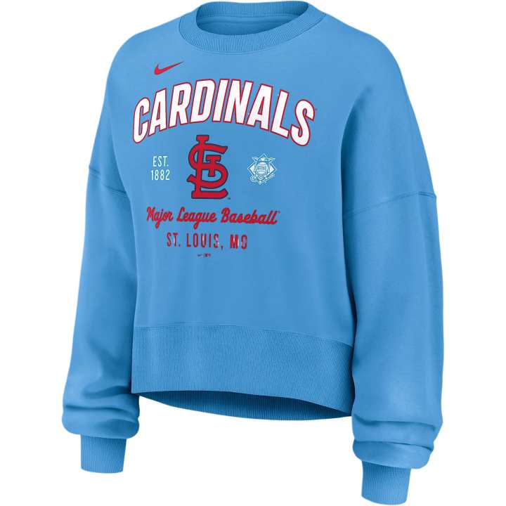 Nike Nike St. Louis Cardinals Women's Nike Mlb Pullover Crew
