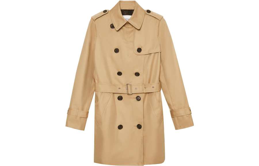 COACH COACH Trench Coat Women's Khaki