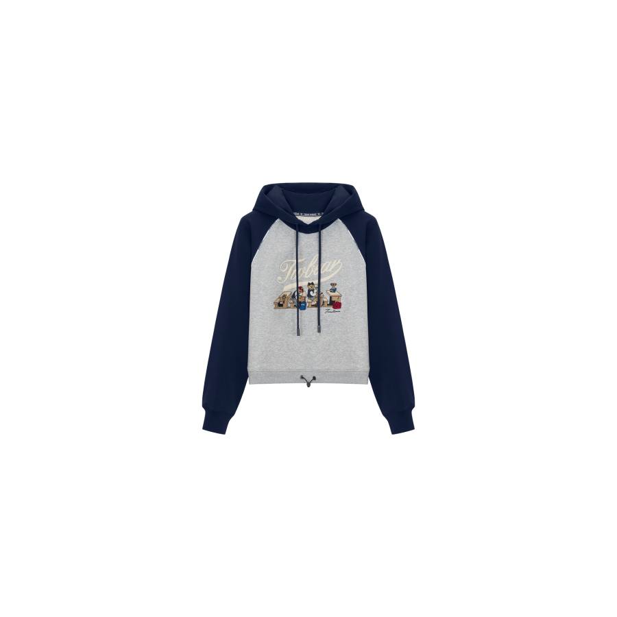 Teenie Weenie Sweatshirt Women's Medium Gray