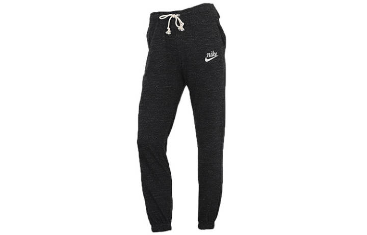 Nike Nike Knitted Sweatpants Women's Black Moderate Cuffed Pants