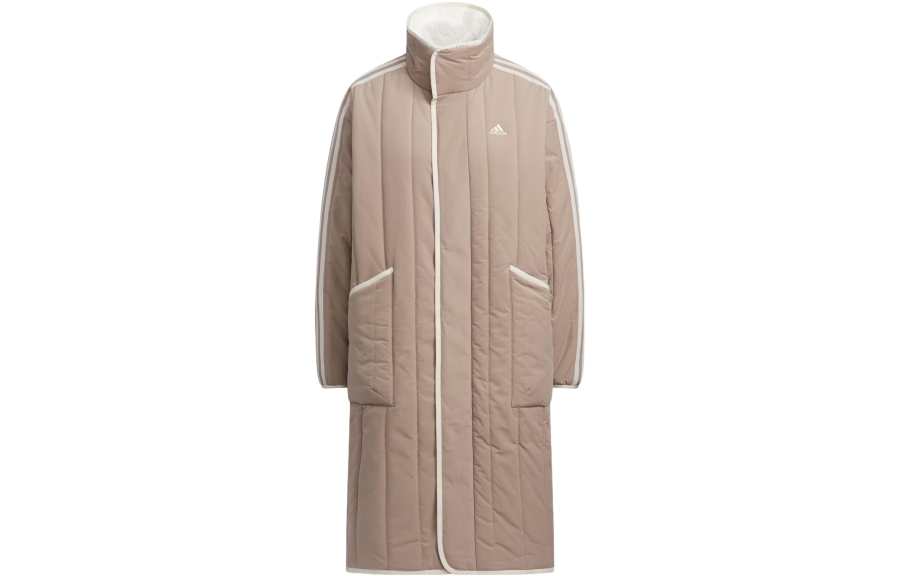 Adidas Adidas Puffer Jacket Women's Pink Brown