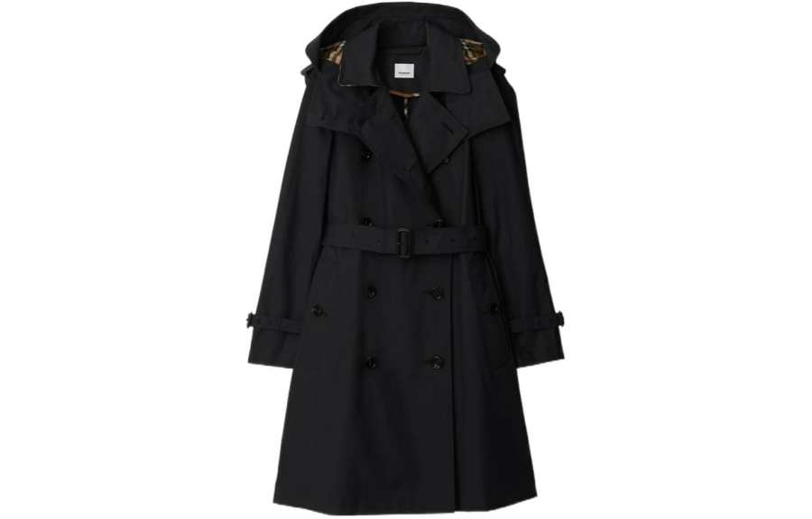 Burberry SS24 Trench Coat Women's Black