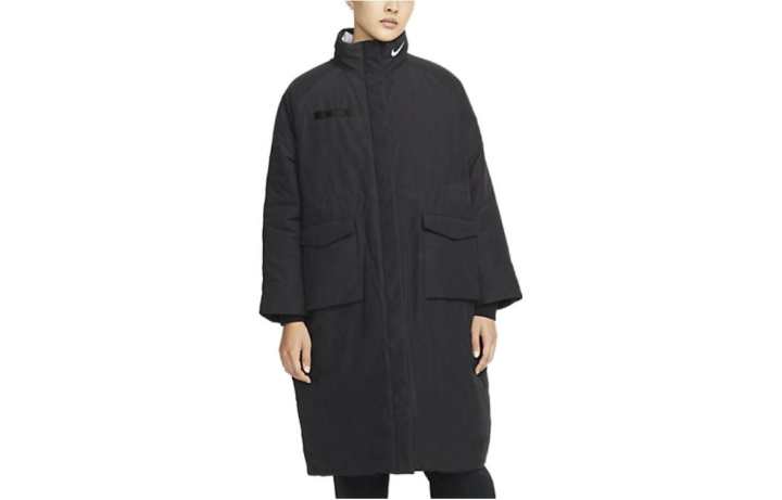 Nike Nike Puffer Jackets Women's Black Stand Collar Moderate Other