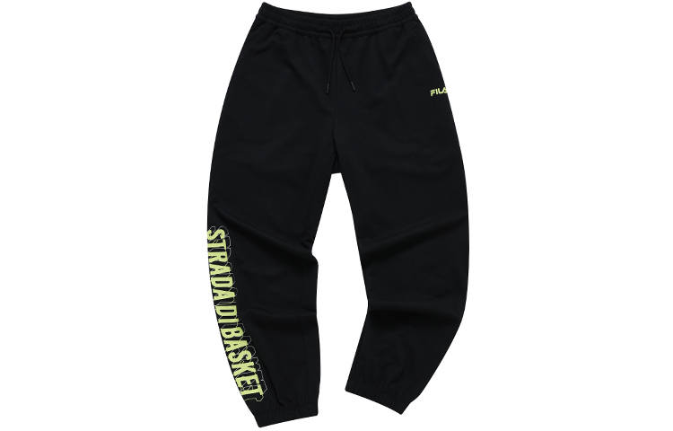 FILA FUSION FUSIONinline Casual Pants Women's Pitch Black Moderate Cuffed Pants