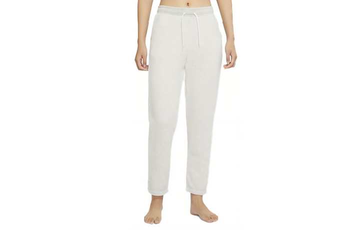 Nike Nike Knitted Sweatpants Women's Light Silver Gray Moderate Straight Fit Pants