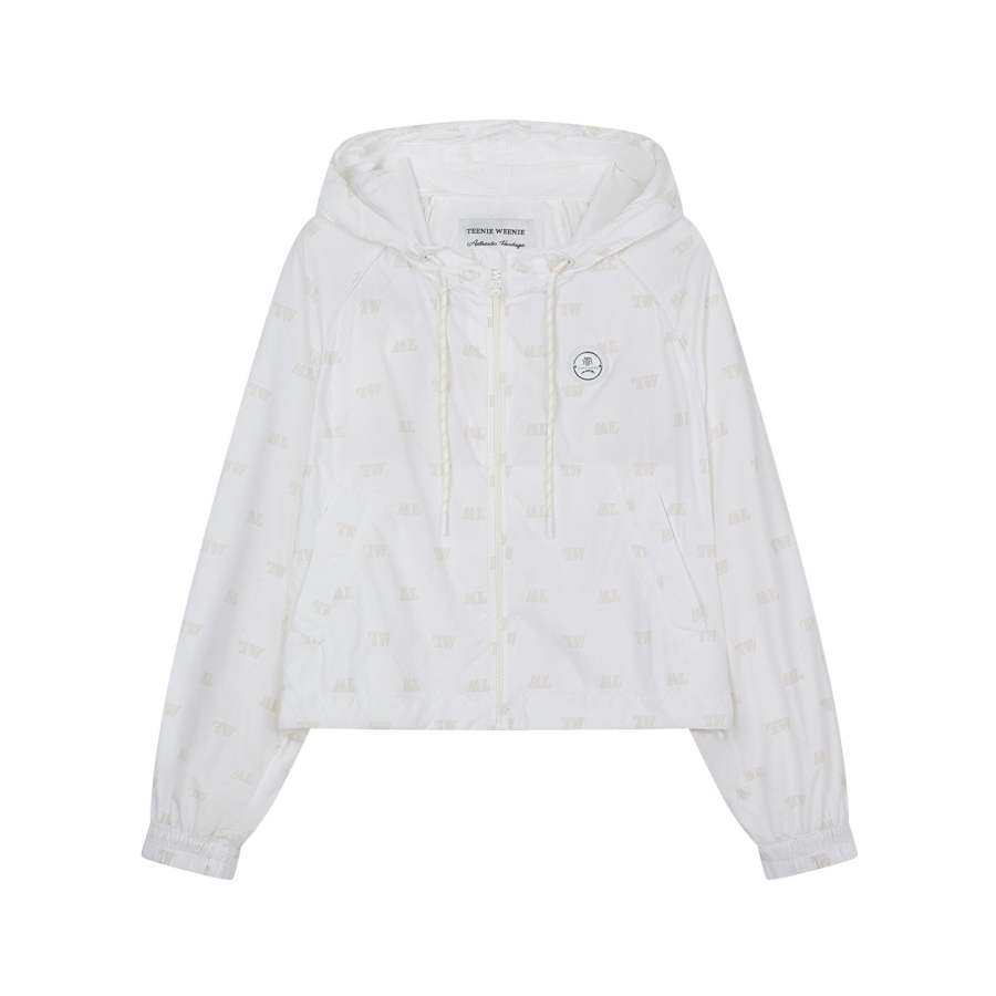 Teenie Weenie Cropped Coat Women's Ivory White