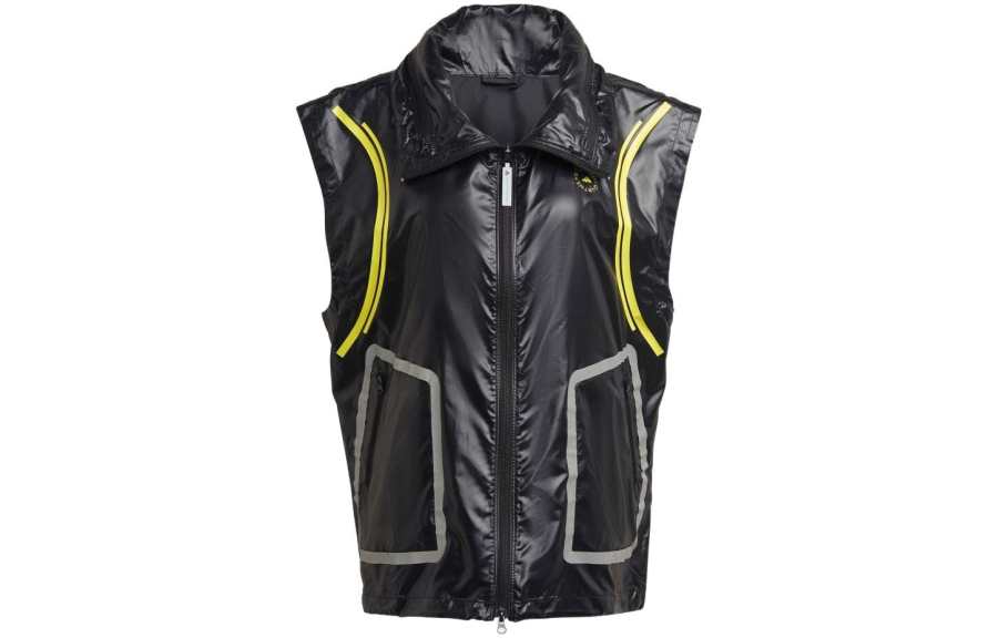 Adidas Adidas Vests Women's Black Lapel Moderate Other
