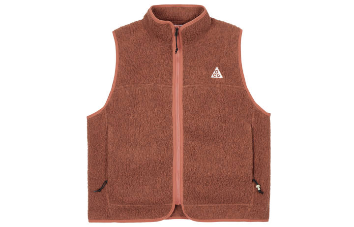 Nike Nike ACG Vests Women's Orange Stand Collar Moderate Other