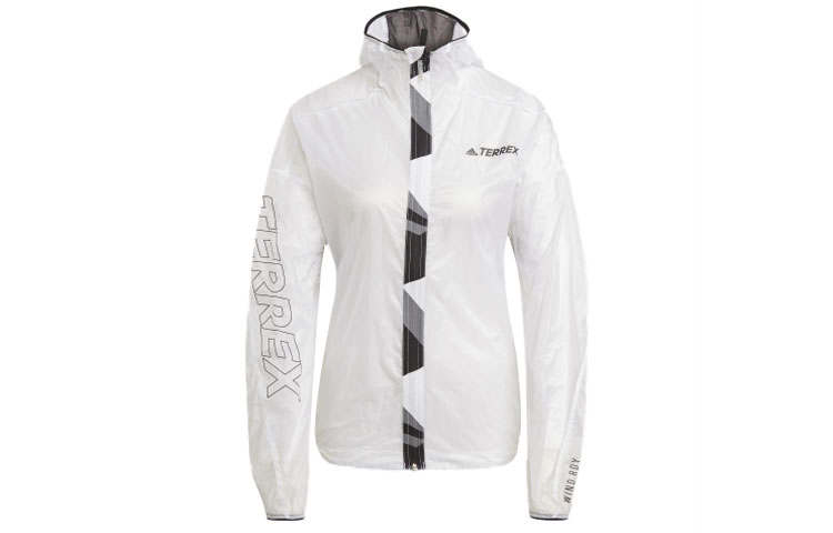 Adidas Adidas Sun Protection Clothing Women's White Hooded Thin