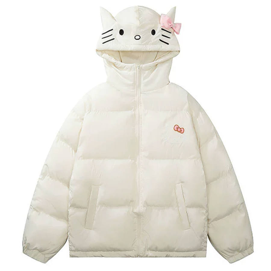 FLIM Puffer Jackets Women's Hooded Thickened Other
