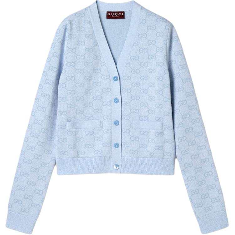 GUCCI Knitwear Women's Light Blue