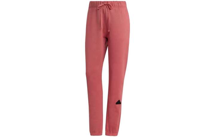 Adidas Adidas Knitted Sweatpants Women's Red Moderate Cuffed Pants