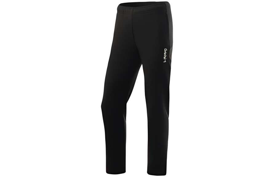 Li-Ning Li Ning Training Series Knitted Sweatpants Women's Black Moderate Straight Fit Pants