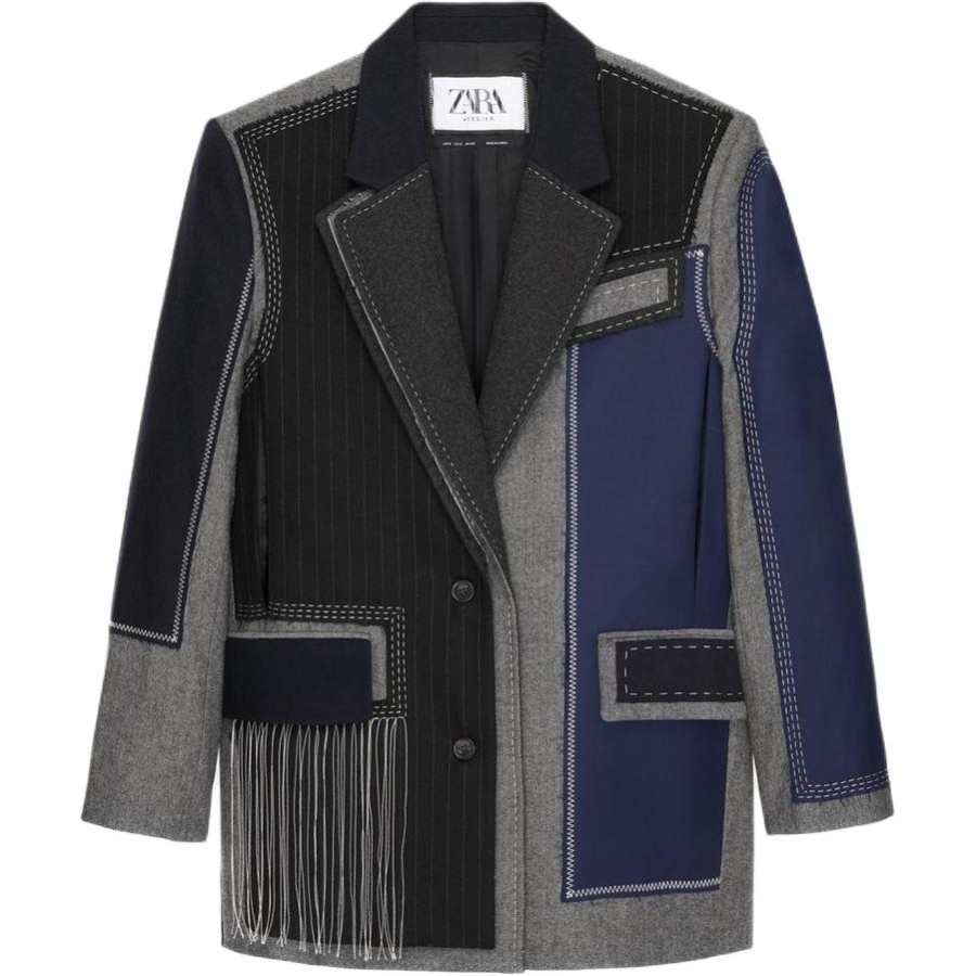 ZARA Business Suit Women's Blue