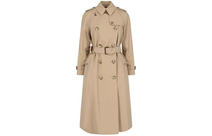 Burberry Heritage Waterloo Double Breasted Trench Coat