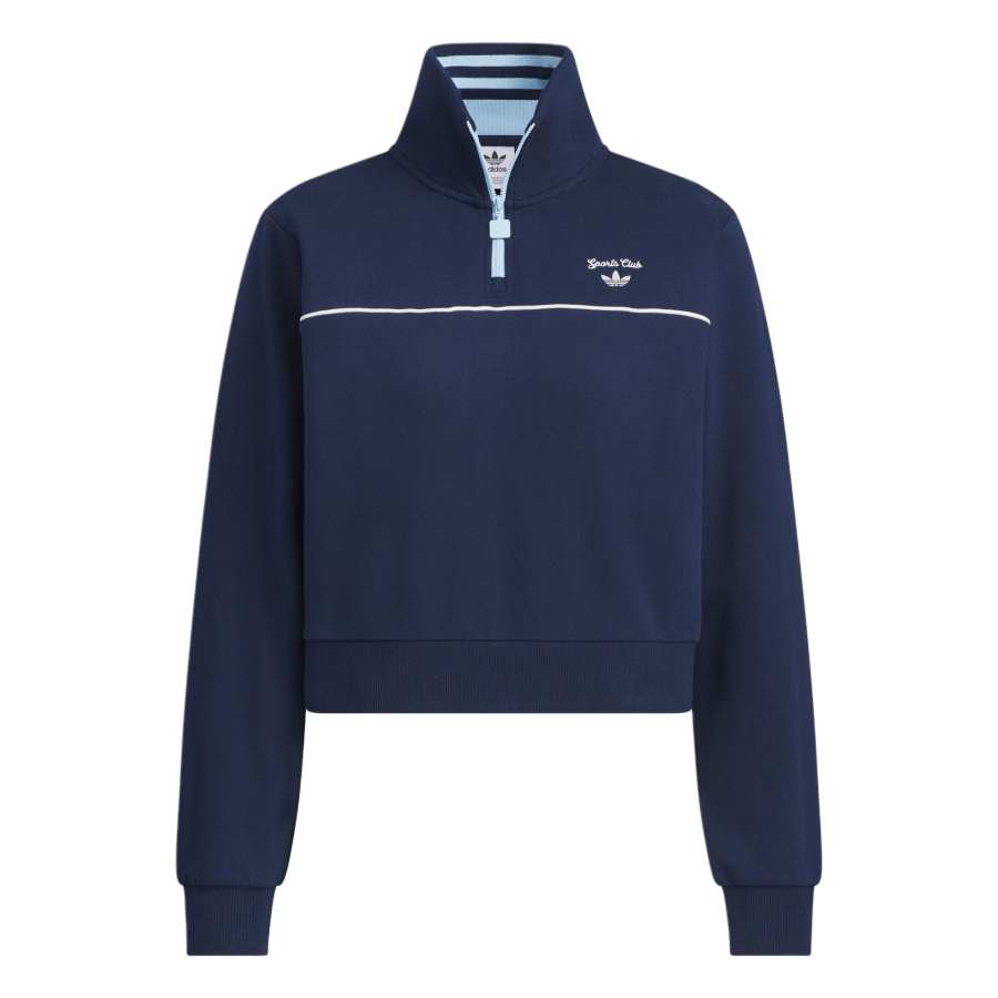 Adidas Originals RETRO SPORTY CLUB SWEATSHIRT Women's Dark Indigo