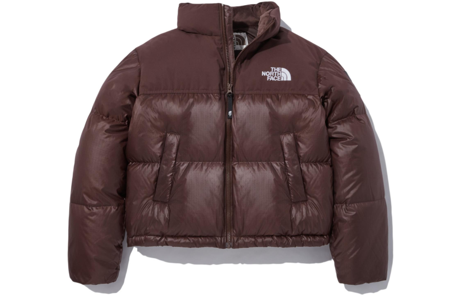 THE NORTH FACE Nuptse Puffer Jacket Women's Brown