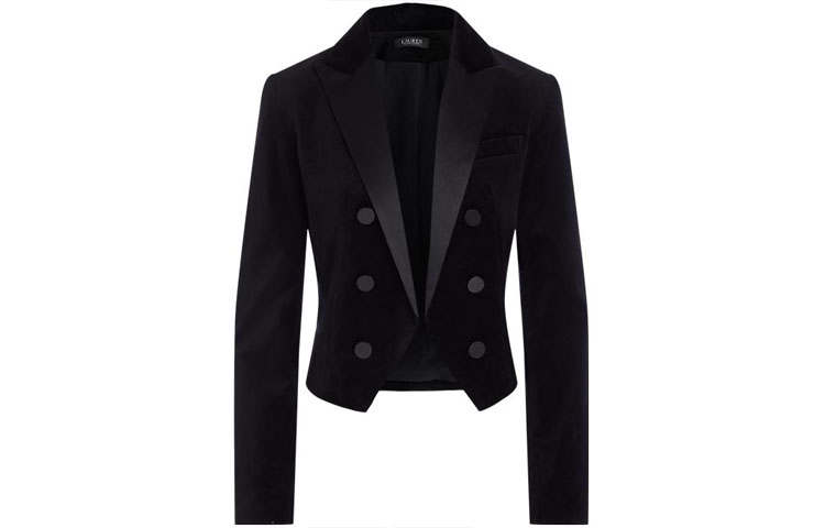 LAUREN RALPH LAUREN Business Suit Coat Women's Black