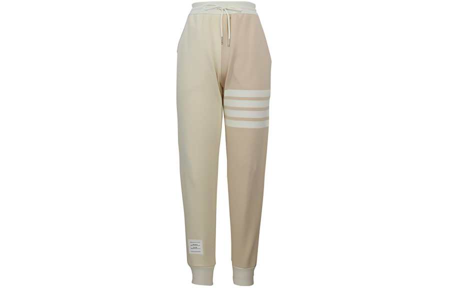 THOM BROWNE Casual Pants Women's Ecru Moderate Straight Fit Pants