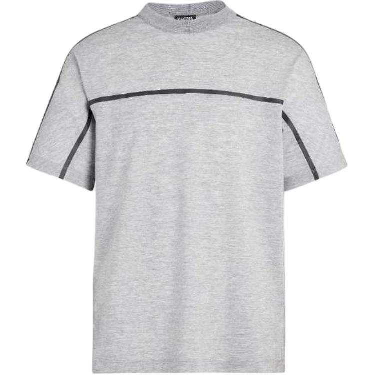 Ermenegildo Zegna FW22 T Shirt Men's Heather Gray