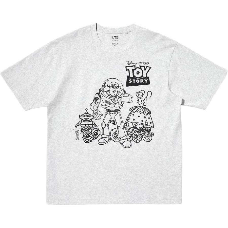UNIQLO x WANJUZONGDONGYUAN,LIANMINGKUAN SS25 T Shirt Men's Gray