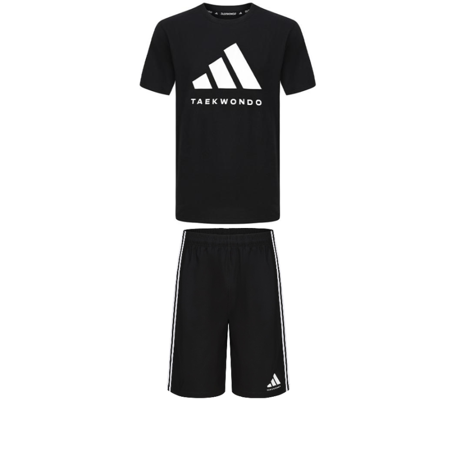 Adidas Adidas Taekwondo Casual Sportswear Men's Black